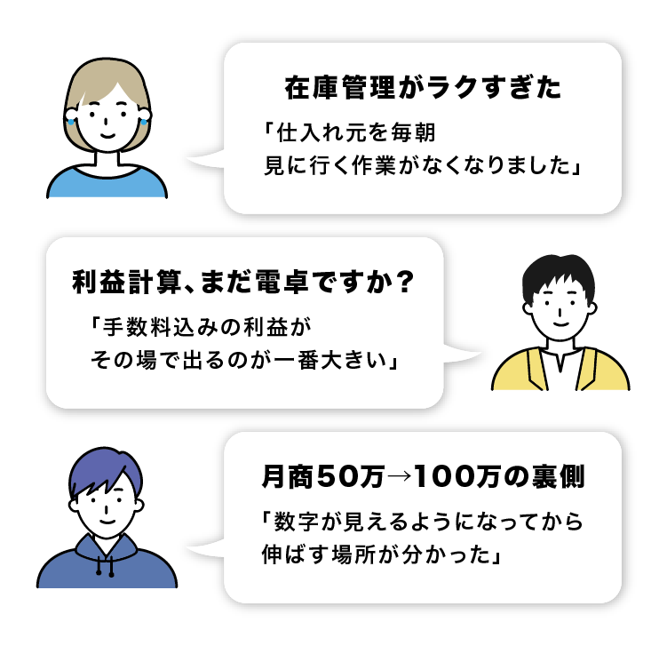 利用者の声